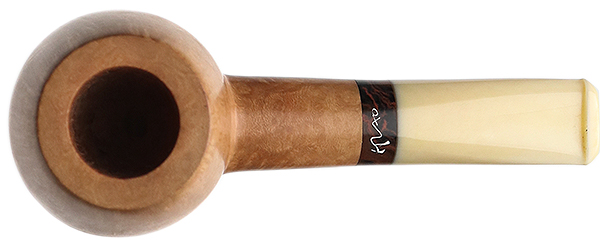 Tao Smooth Natural Brandy with Antique Whale Tooth Stem