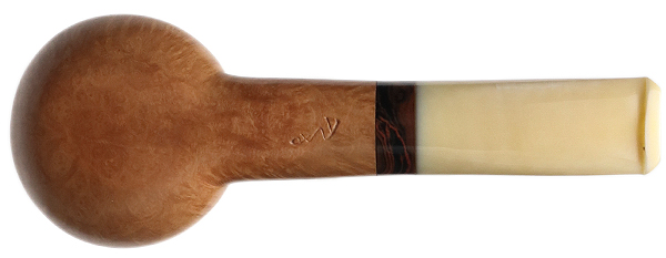 Tao Smooth Natural Brandy with Antique Whale Tooth Stem