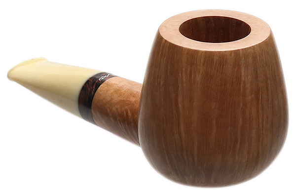 Tao Smooth Natural Brandy with Antique Whale Tooth Stem
