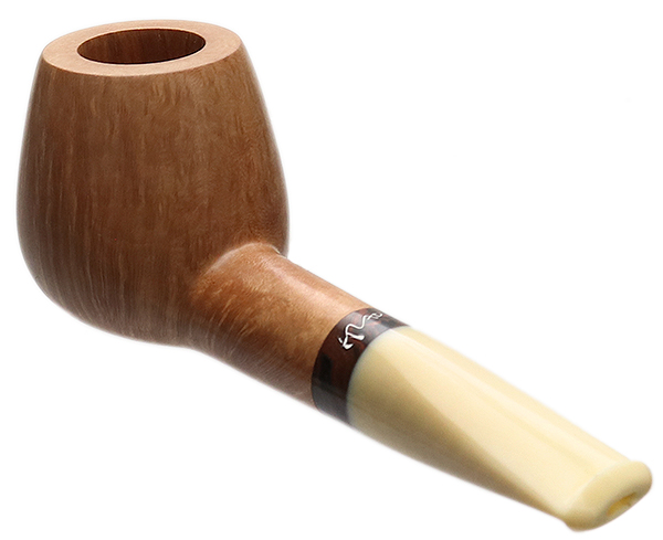Tao Smooth Natural Brandy with Antique Whale Tooth Stem