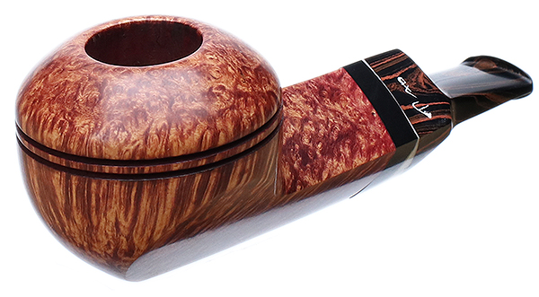 Tao Smooth Squat Bulldog with Antique Whale Tooth
