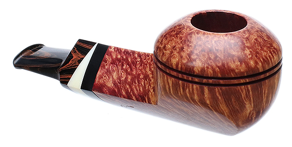 Tao Smooth Squat Bulldog with Antique Whale Tooth