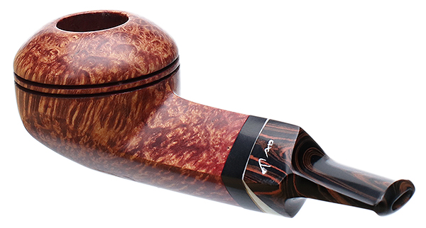 Tao Smooth Squat Bulldog with Antique Whale Tooth