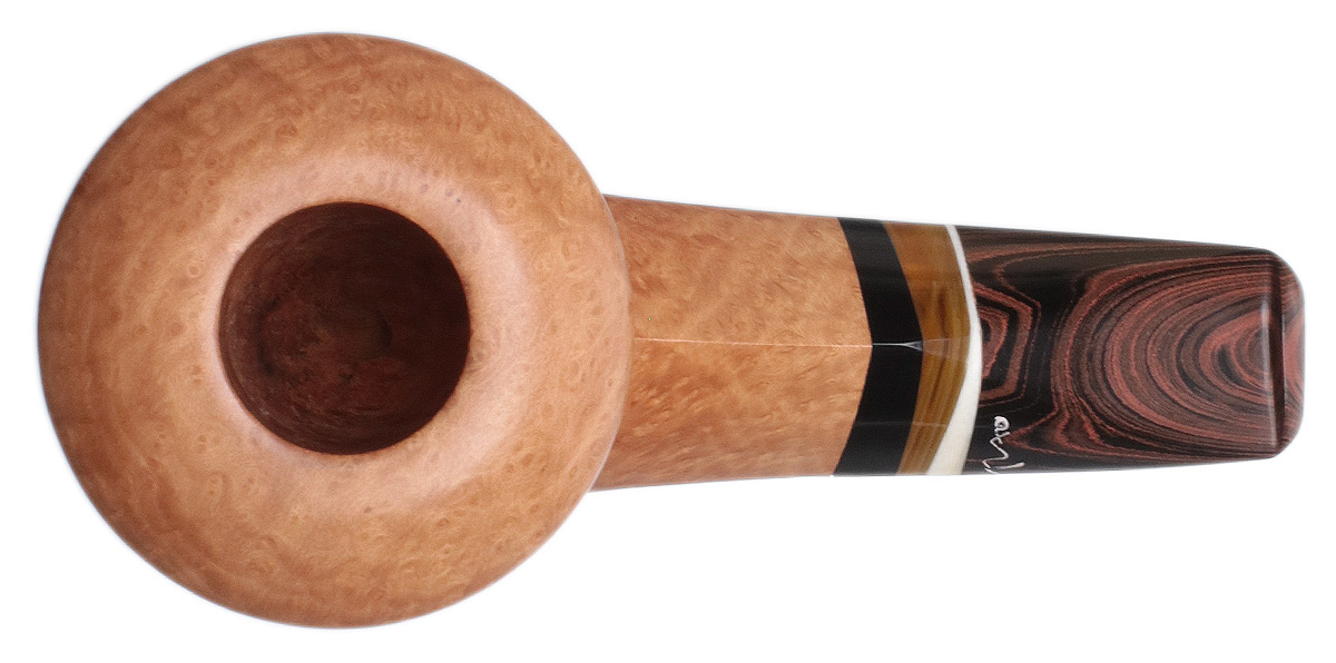 Tao Smooth Natural Bulldog with Antique Whale Tooth
