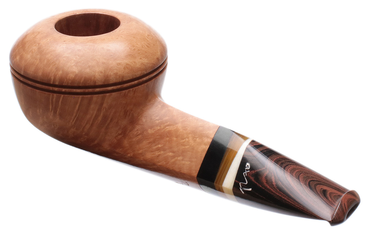 Tao Smooth Natural Bulldog with Antique Whale Tooth