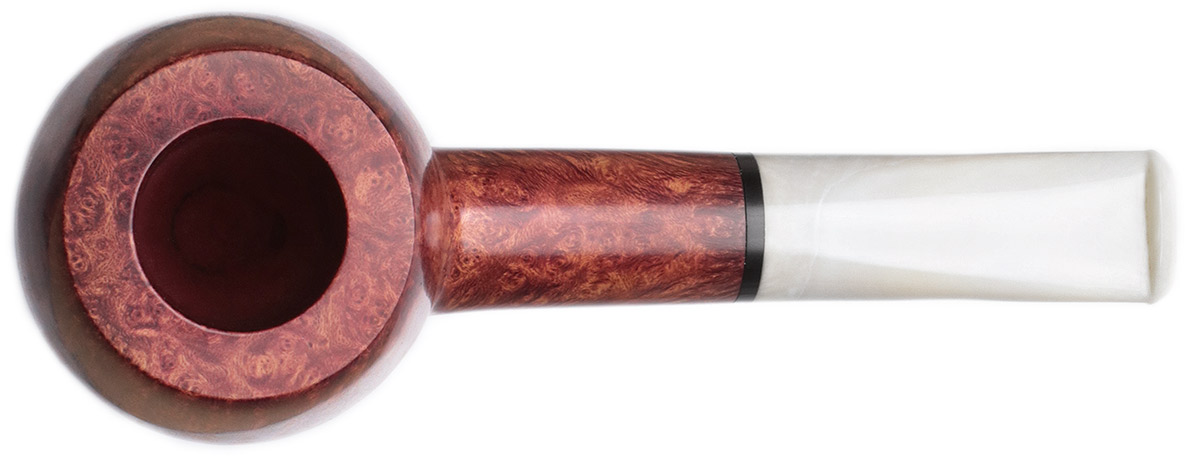 Tao Smooth Billiard with Antique Whale Tooth Stem