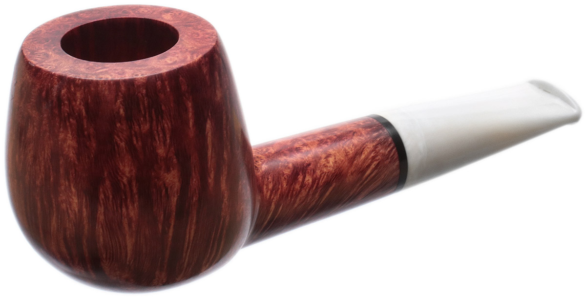 Tao Smooth Billiard with Antique Whale Tooth Stem