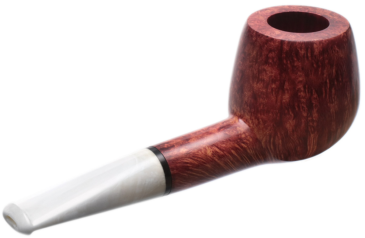 Tao Smooth Billiard with Antique Whale Tooth Stem