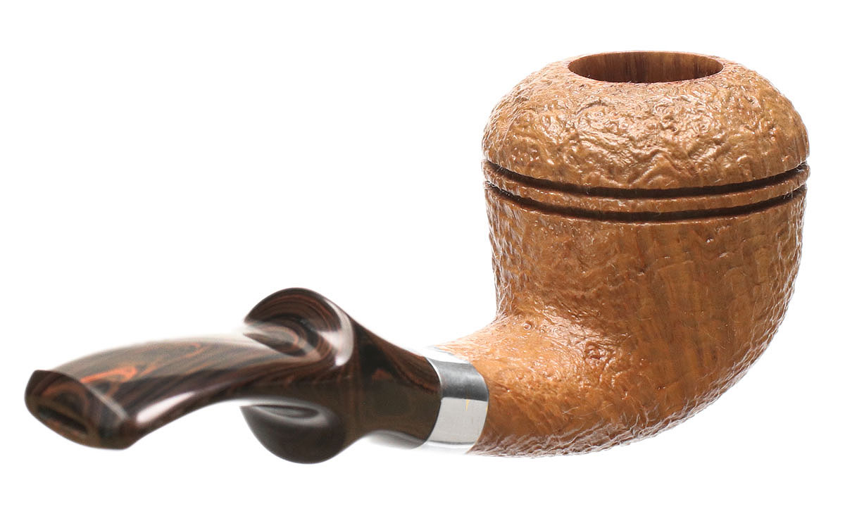Tao Sandblasted Rhodesian with Silver