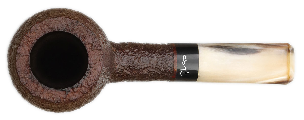 Tao Sandblasted Billiard with Horn Stem