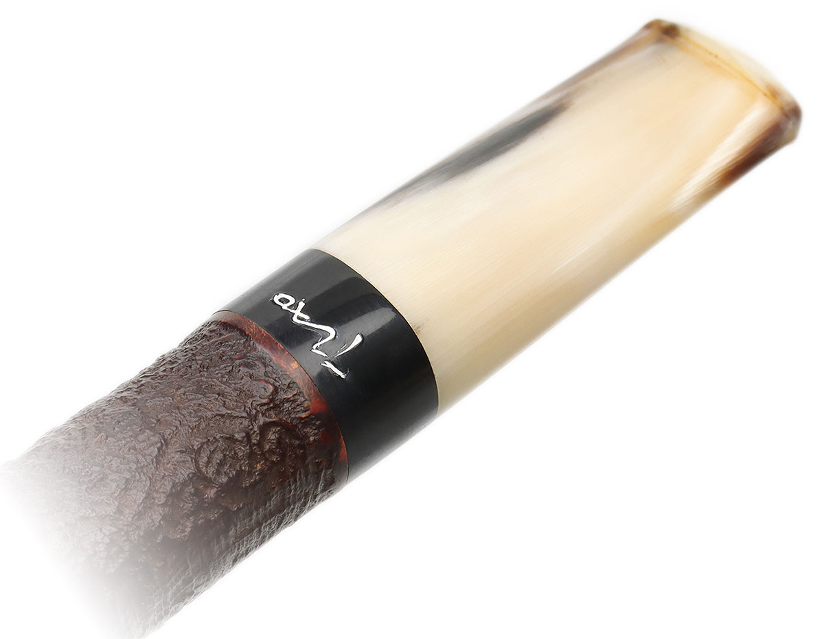 Tao Sandblasted Billiard with Horn Stem