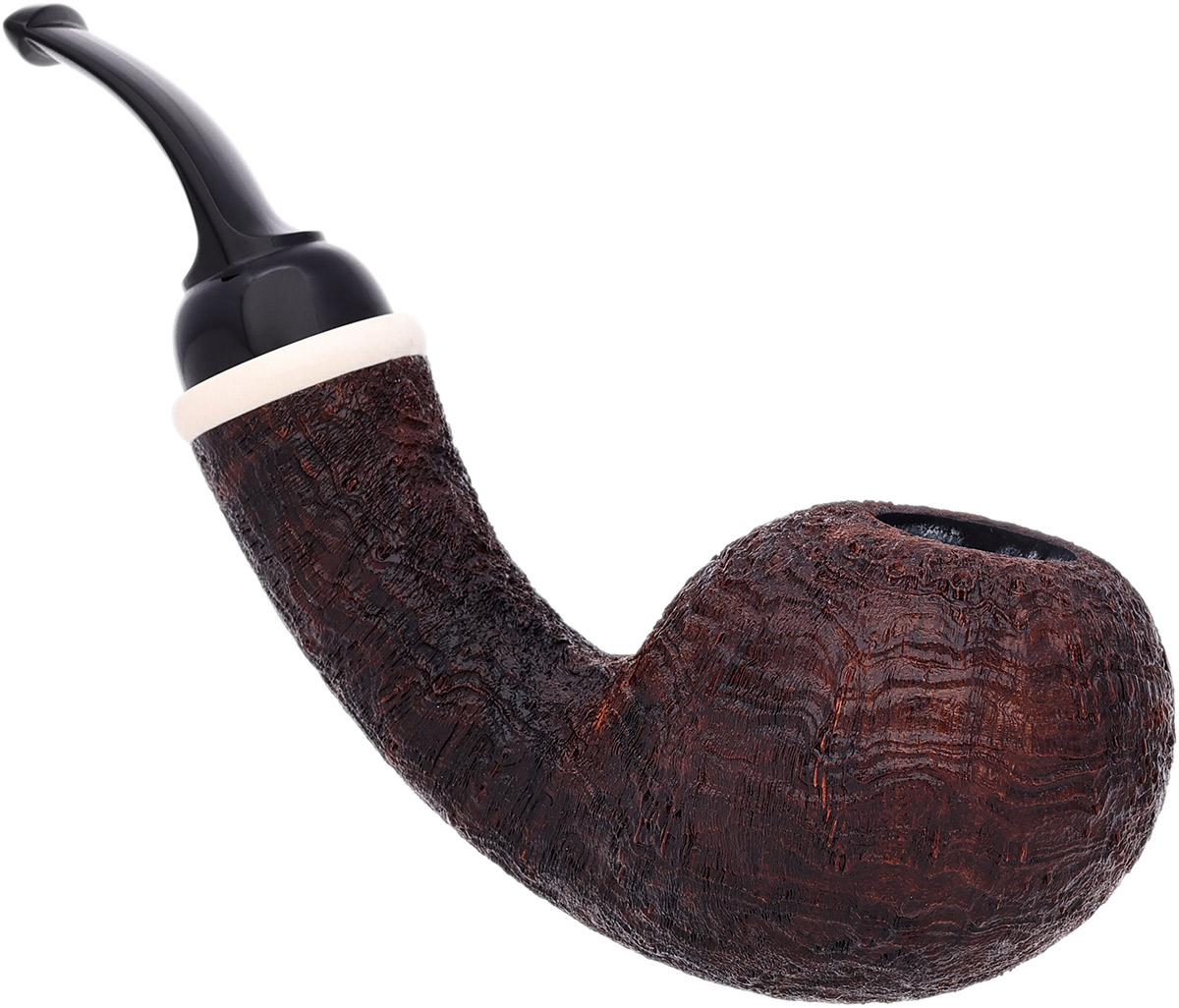Lan Zhenjun Sandblasted Bent Apple with Mammoth