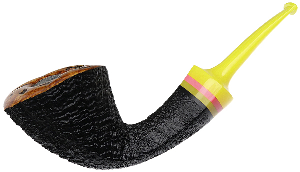 Sam Adebayo Partially Sandblasted Bent Dublin with Bakelite