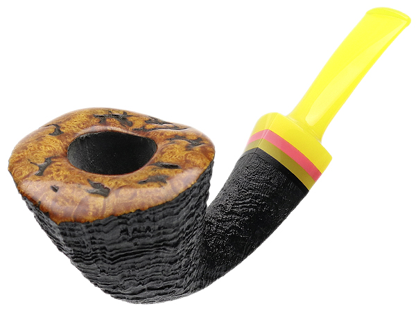 Sam Adebayo Partially Sandblasted Bent Dublin with Bakelite
