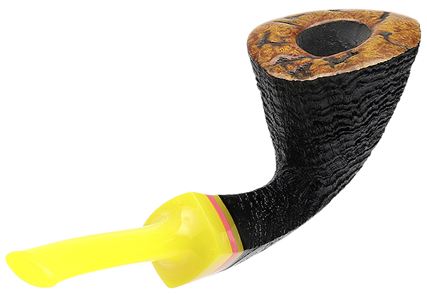 Sam Adebayo Partially Sandblasted Bent Dublin with Bakelite