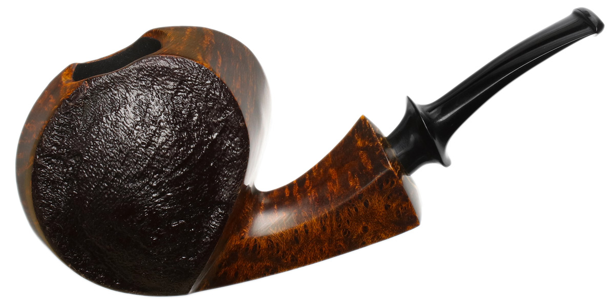 David Huber Partailly Sandblasted Fugu Blowfish (5721)