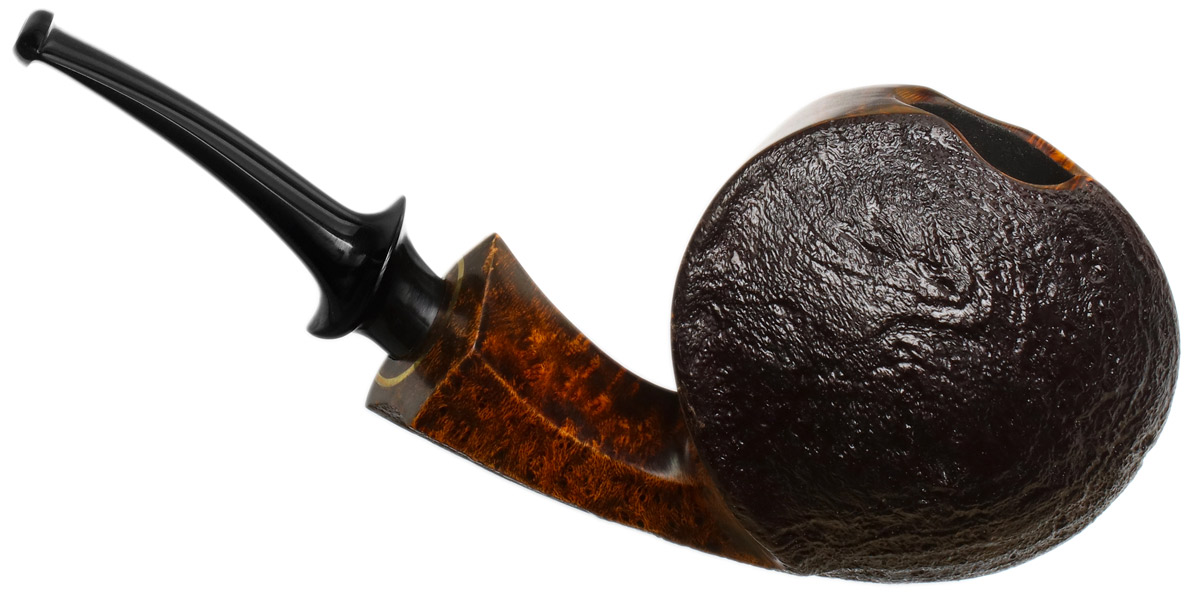 David Huber Partailly Sandblasted Fugu Blowfish (5721)