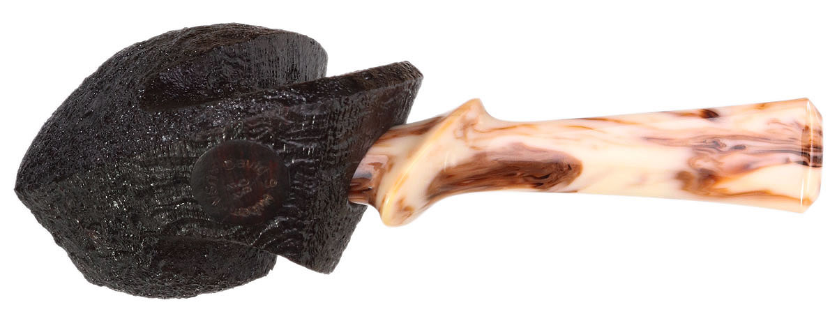 David Huber Sandblasted Blowfish with Bakelite (0622)