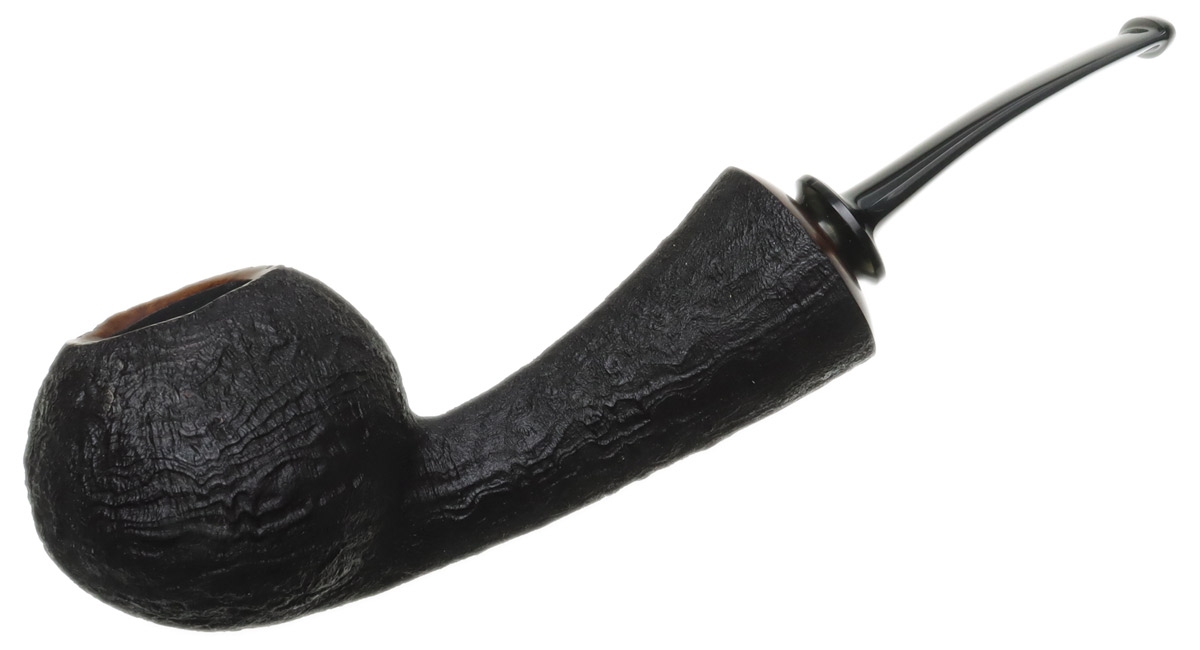 David Huber Sandblasted Long Shank Bent Apple (1624)