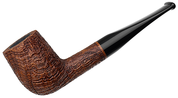 Vermont Freehand Brown Sandblasted Strawberry Wood Billiard