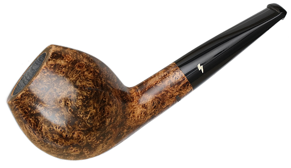 Moonshine: Dark Smooth Devil Anse Tobacco Pipe