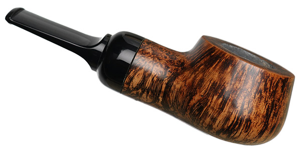 Dark Smooth Pot Still Tobacco Pipe