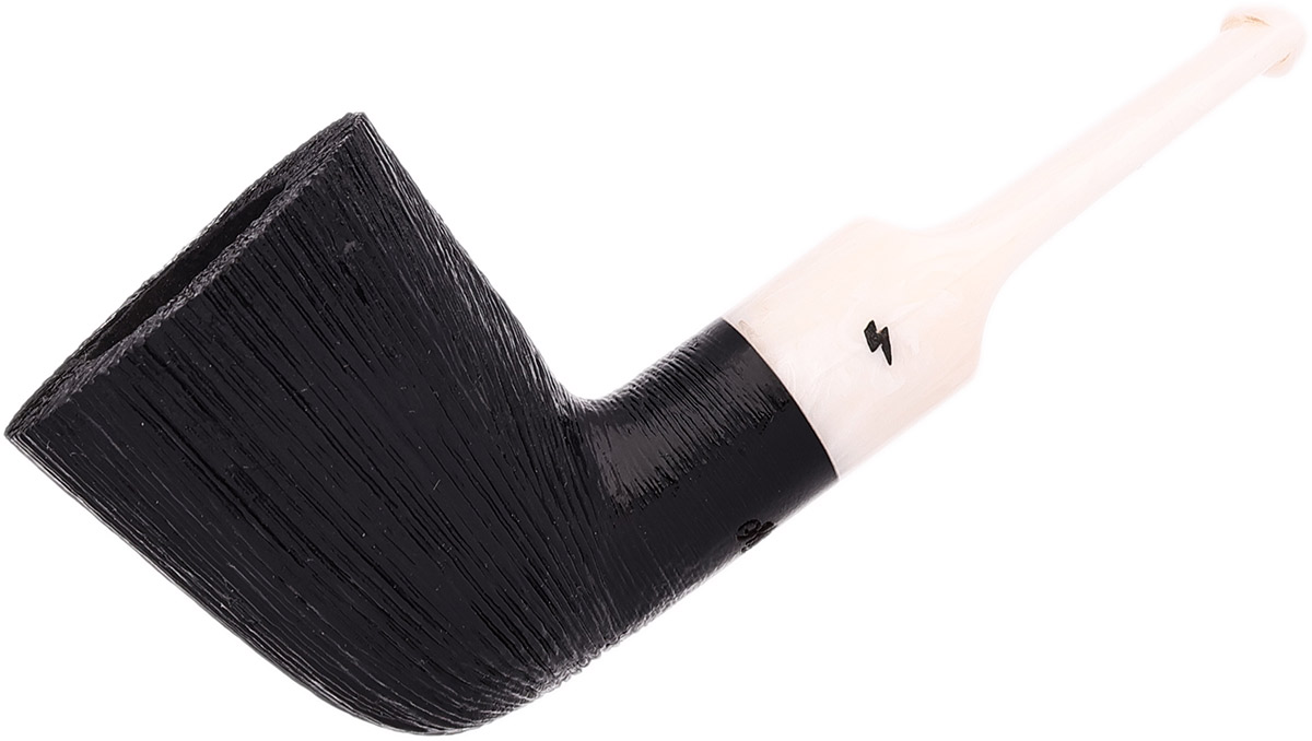 Moonshine Wire Rusticated Stublin with White Stem