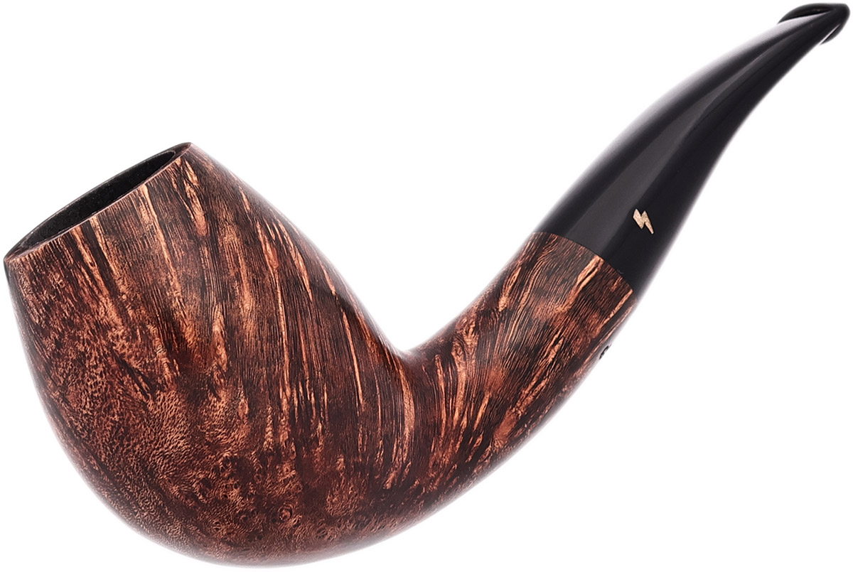 Dark 光面 弯式蛋形斗 with Black Stem