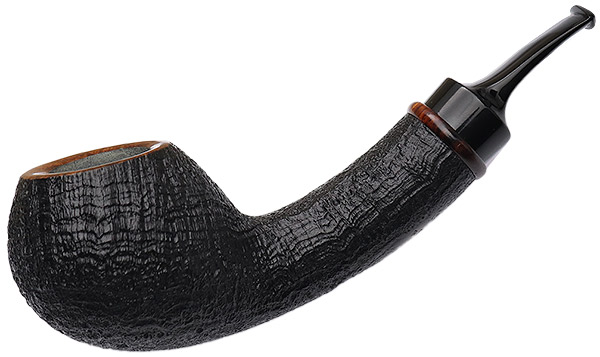 Micah Redmond Sandblasted Bent Apple with Rosewood
