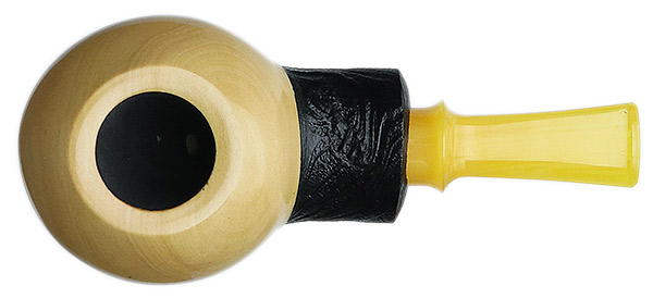 Micah Redmond Partially Sandblasted Boxwood Tomato with Bakelite