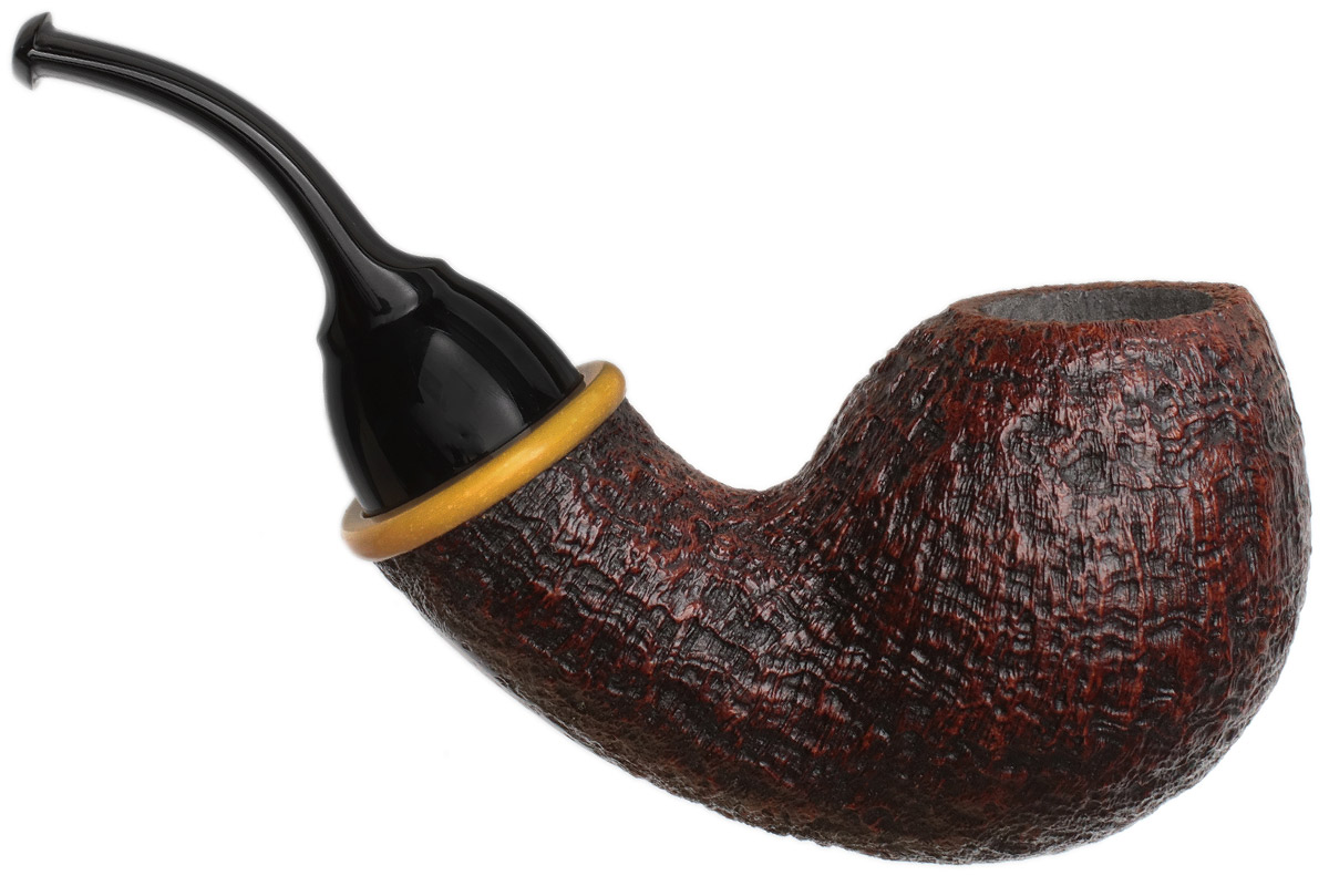 Micah Redmond Sandblasted Lars Blowfish with Paper Micarta