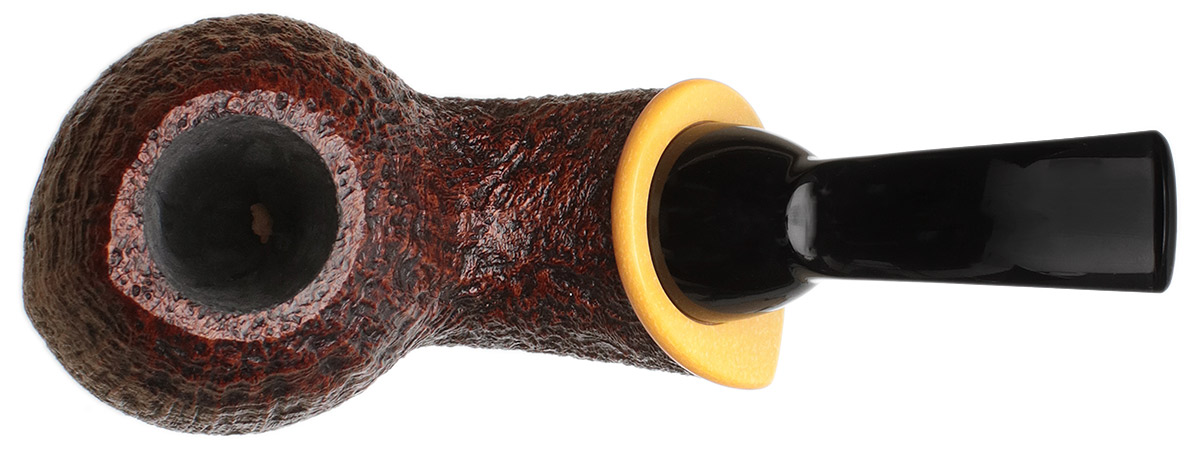 Micah Redmond Sandblasted Lars Blowfish with Paper Micarta