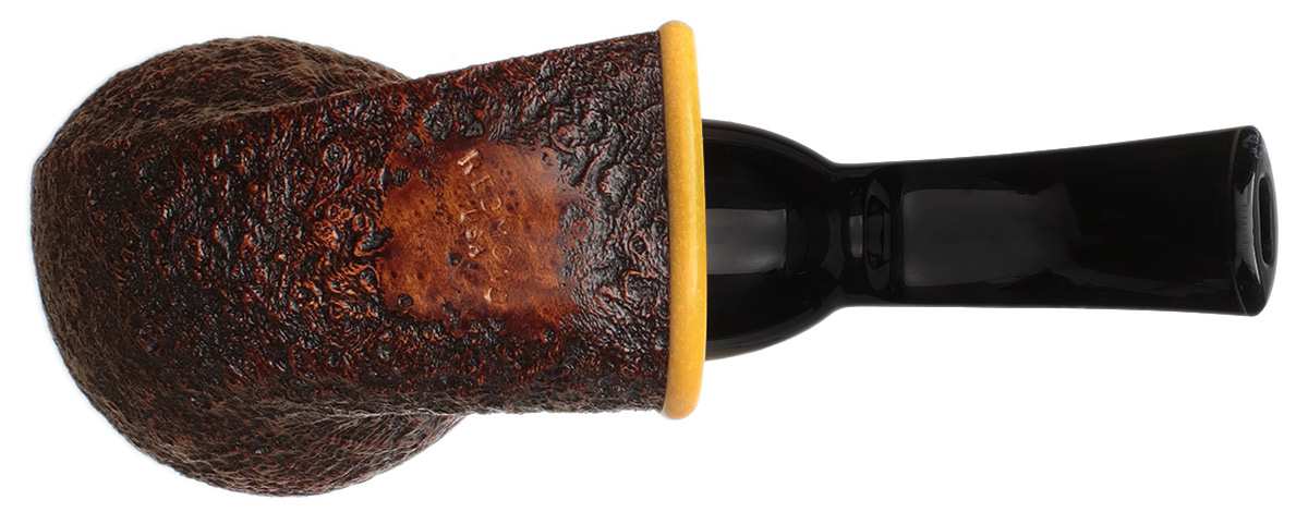 Micah Redmond Sandblasted Lars Blowfish with Paper Micarta