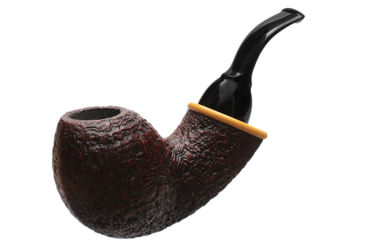 Micah Redmond Sandblasted Lars Blowfish with Paper Micarta