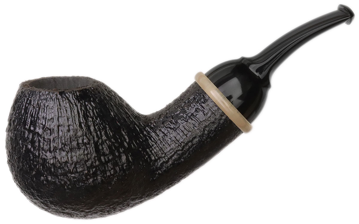 Micah Redmond Sandblasted Bent Egg with Horn