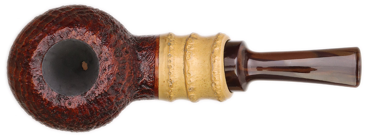 Micah Redmond Sandblasted Tomato with Bamboo and Bakelite