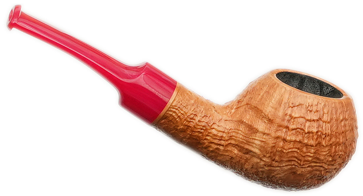 Micah Redmond Sandblasted Natural Bent Apple with Bakelite
