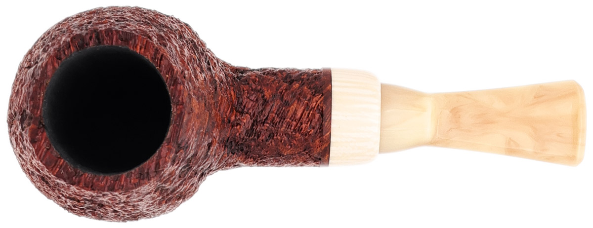 Micah Redmond Sandblasted Egg with Ivorite and Bakelite