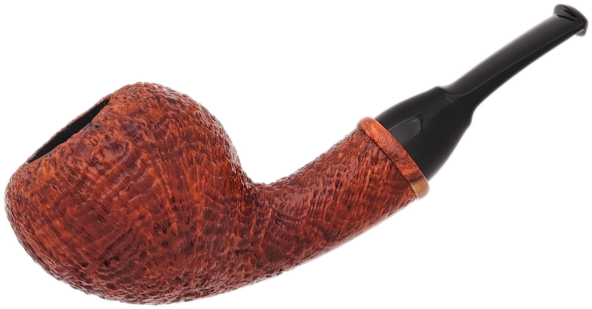 Micah Redmond Sandblasted Acorn with Amboyna Burl
