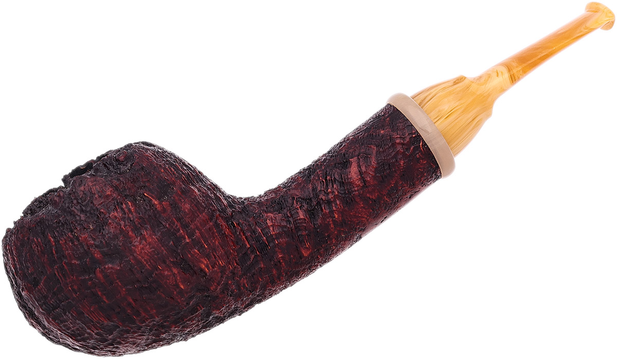 Micah Redmond Sandblasted Bent Apple with Horn