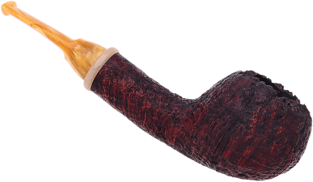 Micah Redmond Sandblasted Bent Apple with Horn