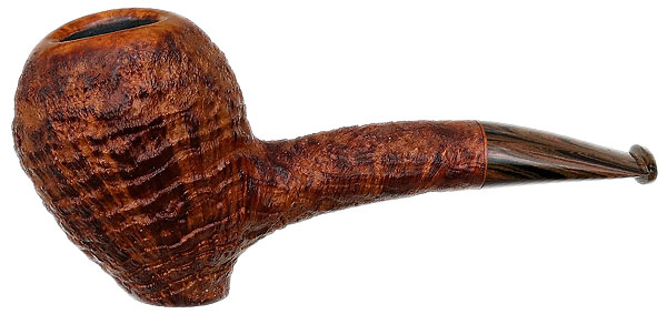 Silver Gray Sandblasted Hawkbill Sitter