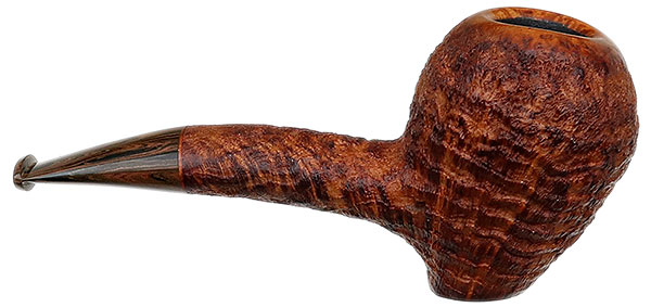 Silver Gray Sandblasted Hawkbill Sitter