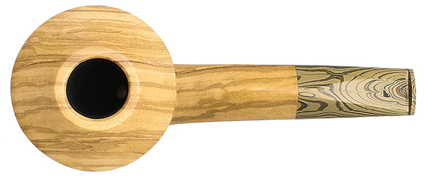 Silver Gray Smooth Olivewood Hawk Dog