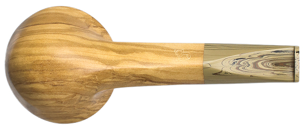 Silver Gray Smooth Olivewood Hawk Dog