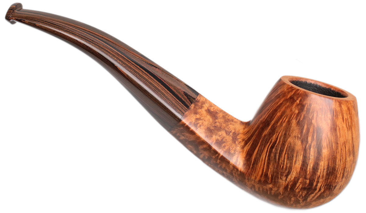 Silver Gray Smooth Bent Egg