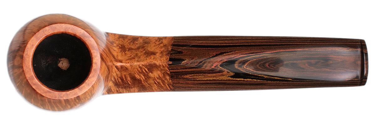 Silver Gray Smooth Bent Egg