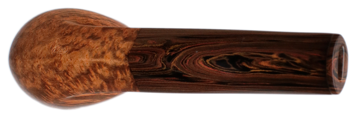 Silver Gray Smooth Bent Egg
