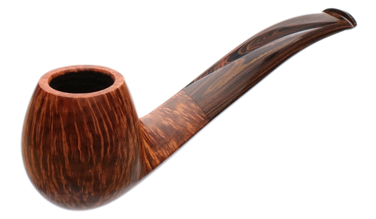 Silver Gray Smooth Bent Egg