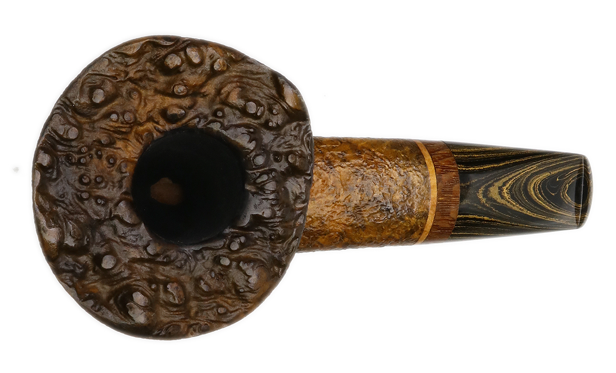 Silver Gray Sandblasted Dublin Hawkbill with Lacewood